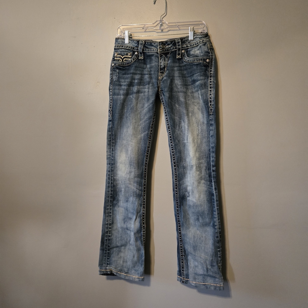 Rock Revival Penny Light Blue Boot Cut Jeans